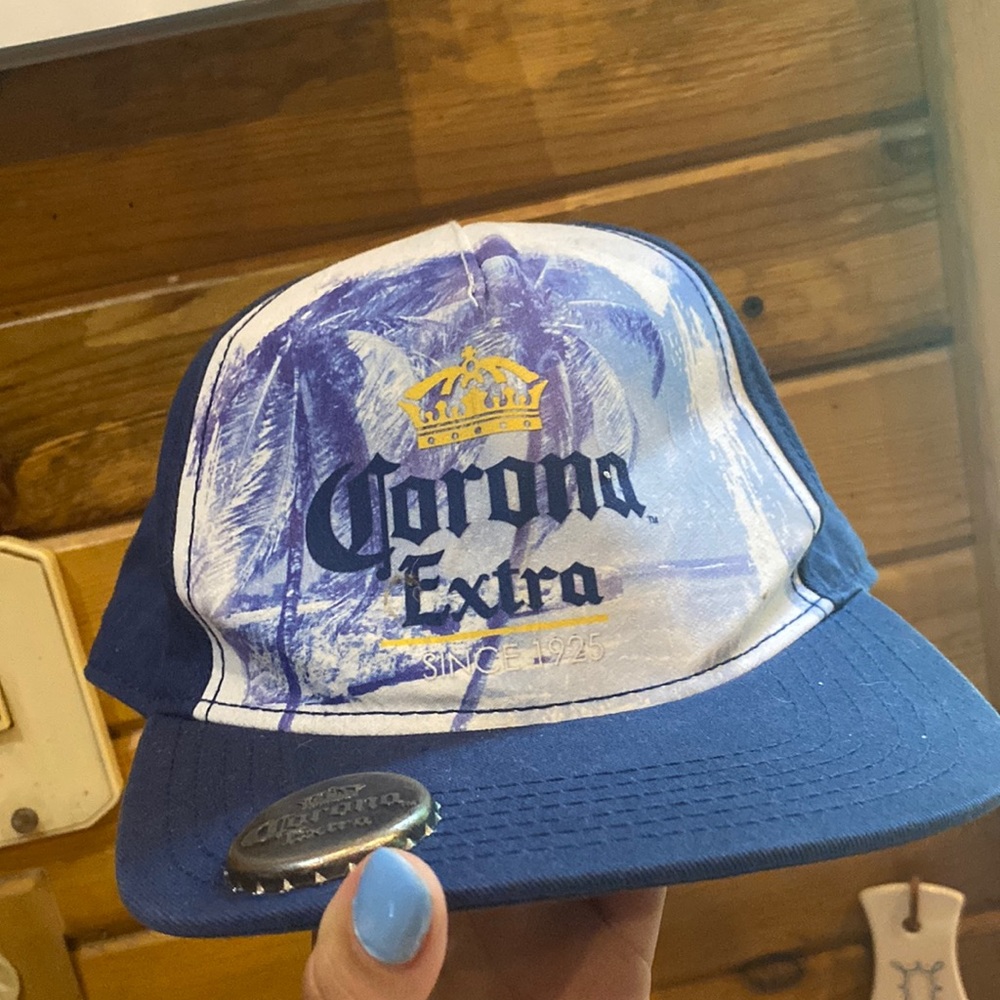 Corona hat with bottle opener